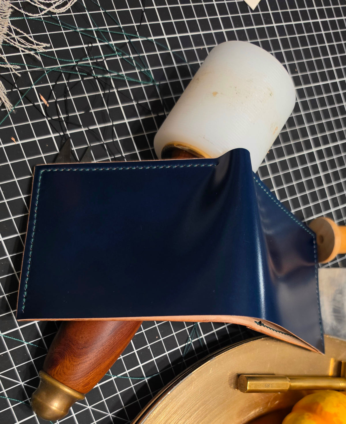 The Grand Admiral - Full Sapphire Ogawa Shell Cordovan