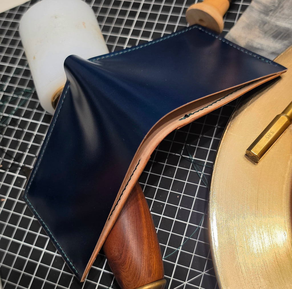 The Grand Admiral - Full Sapphire Ogawa Shell Cordovan
