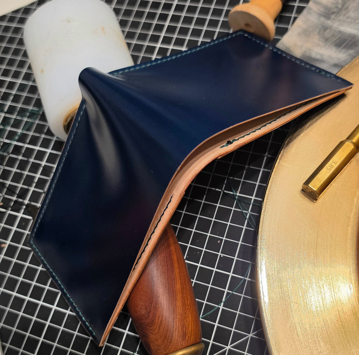 The Grand Admiral - Full Sapphire Ogawa Shell Cordovan
