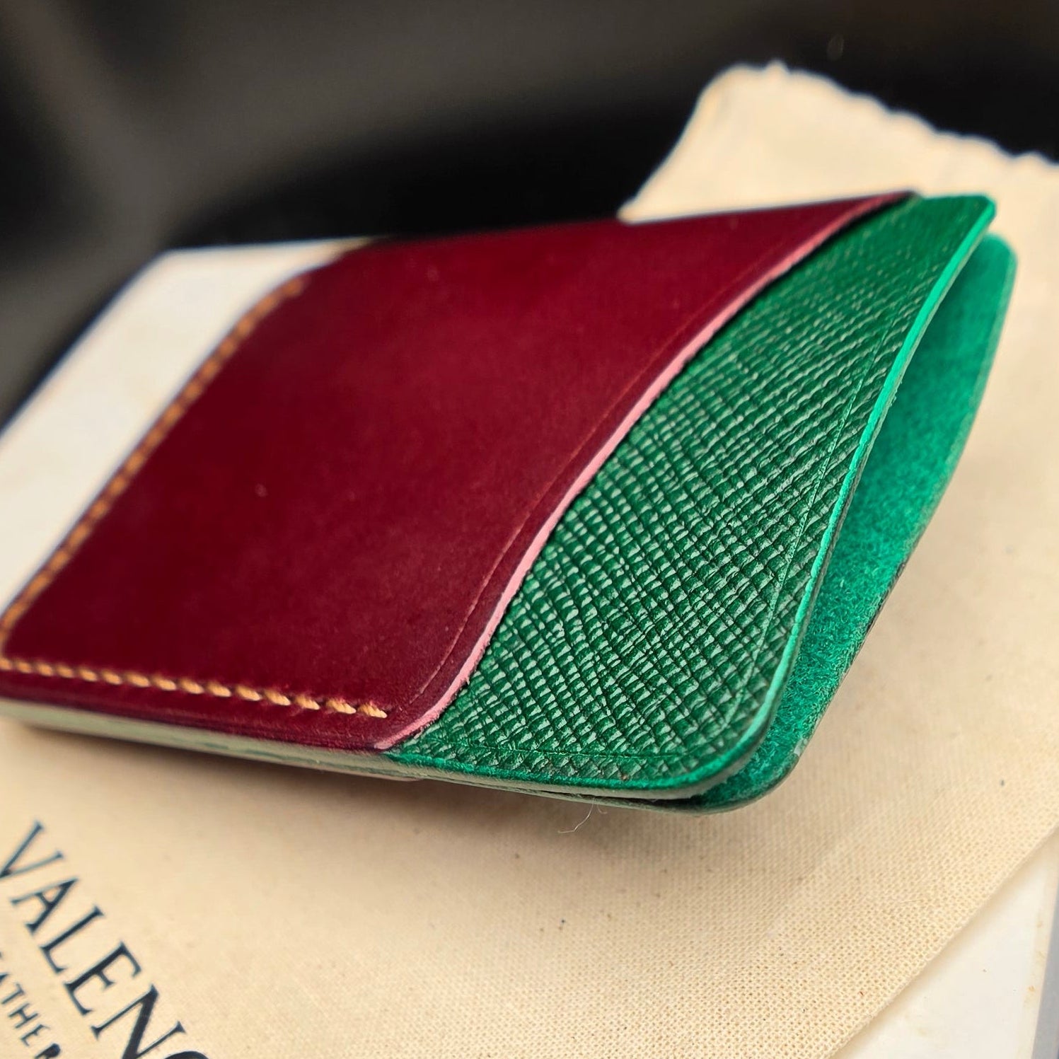 Azimuth — Green Hatch Buttero & Bordeaux Buttero