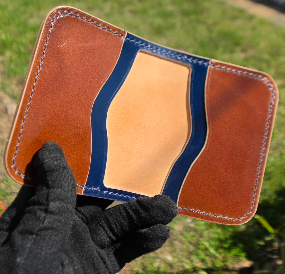 Cape Islander — Blue Nocturne Shell Cordovan Wallet
